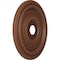 Ekena Millwork Cole PVC Ceiling Medallion (Canopies up to 6"), 22"OD x 3 1/2"ID x 1"P, Universal Aged Metallic Rust CMP22CODRU - alternate 2